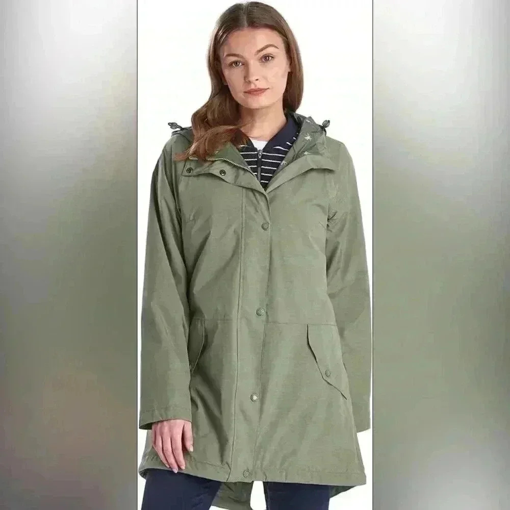 NWT Barbour Green Shoreside Utility Jacket